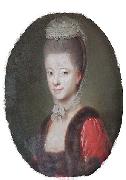 Portrait of Agnete Marie Hielmstierne Jens Juel